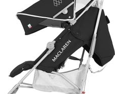 Maclaren Quest Umbrella Stroller - Black/Silver + FREE Univeral Gate Check Travel Bag
