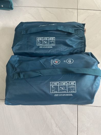 2 Air bed Comfort. 1 single 1 double.