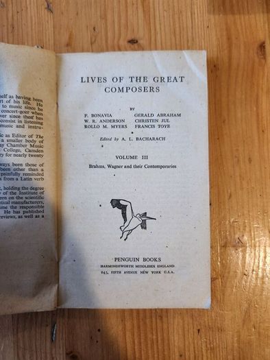 Musical Books X 14 Vintage And Some First Edition. Mostly In Good Condition.  See Photos For Same.