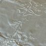 Vintage Hand Embroidered Large Fine Linen Tablecloth Image 6
