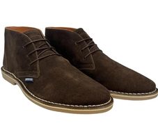New Lambrella Mens Suede Desert Boots Size 11