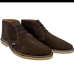 New Lambrella Mens Suede Desert Boots Size 11