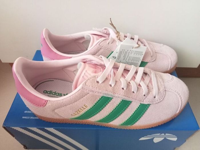 Adidas Gazelle Pink Green New