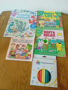 Coloring Books & Coloring Pencils