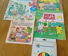 Coloring Books & Coloring Pencils