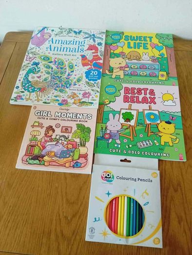 Coloring Books & Coloring Pencils