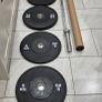 brand new olympic bumper weight set B Image 2