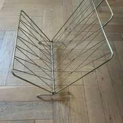 Gold magazine rack / holder