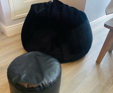 Bean Bag & Footstool