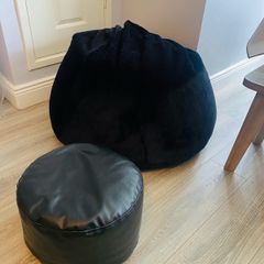 Bean Bag & Footstool