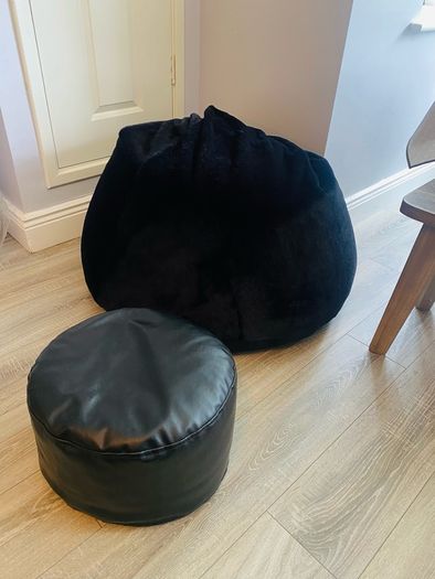 Bean Bag & Footstool