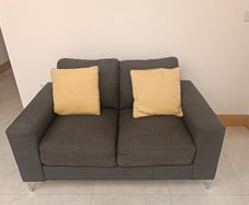 Grey 2 Seater Sofa