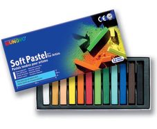Mungyo Artist's Soft Pastels (12 Multicolour)