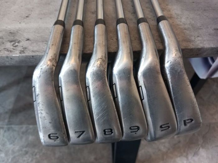 McGregor golf irons..Left handed clubs