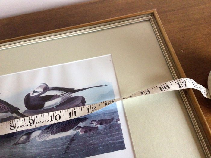 4 large wildfowl prints Framed