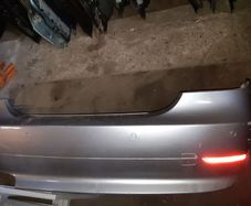 Bmw 5 E60 Rear Bumper With Pdc Sensors Silbergrau Genuine Part