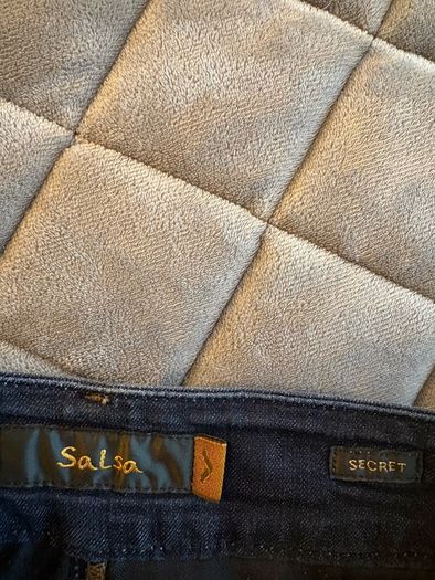 Salsa Push In Bootcut Jeans, Dark Blue Denim Size W31L32