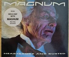 Magnum - Heartbroke And Busted 7" Vinyl Single (1990) Classic Hard Rock w/Picture Sleeve EX+ OUT OF PRINT