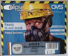 GVS Elipse Integra A1P3 R D Respirator + filters