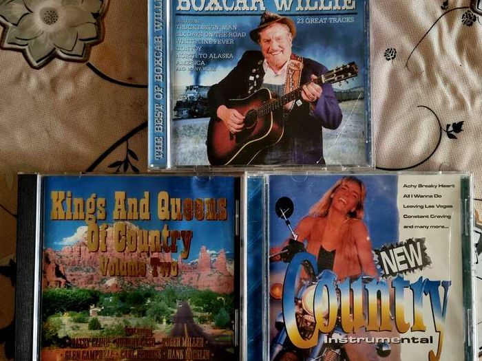 CD Set of 3 CD's, Country Music.