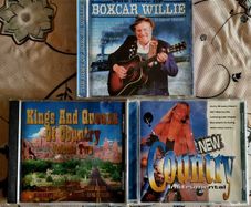 CD Set of 3 CD's, Country Music.