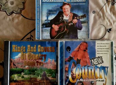CD Set of 3 CD's, Country Music.