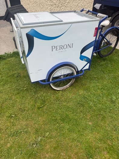 Ice cream freezer bike