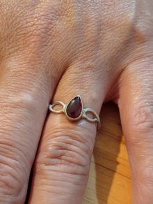 Sterling Silver Ring - Size  L - Stamped for Silver (SL26)