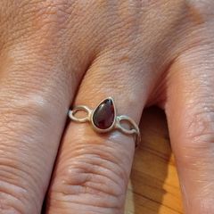 Sterling Silver Ring - Size  L - Stamped for Silver (SL26)