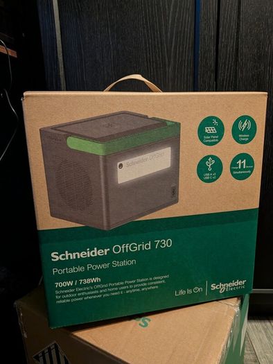 Brand New Schneider Offgrid 730 Portable Power Station