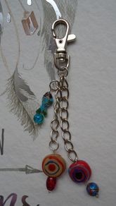 Bag charm, Handmade jewellery,New,Gift