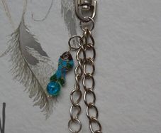 Bag charm, Handmade jewellery,New,Gift