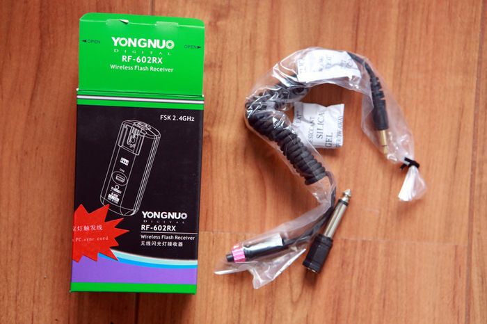 3 Wireless Flash Receiver RF-602 RX