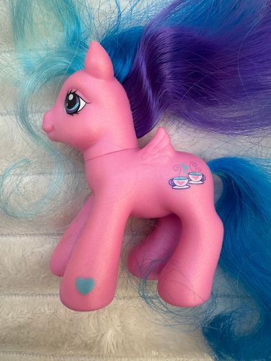 My Little Pony G3 Baby Mochanut 2006 Pegasus Pony approx. 10 cm. Used Please see photos