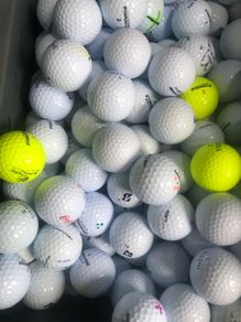 50 used mixed brand golf balls