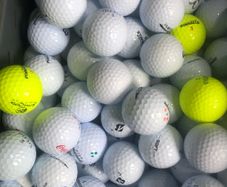 50 used mixed brand golf balls