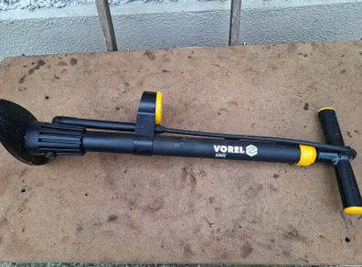 Vorel High Pressure Floor Bicycle Pump with Gauge