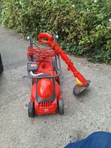 flymo grass cutter and weed strimmer