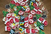 small christmas charms - luminous - diy