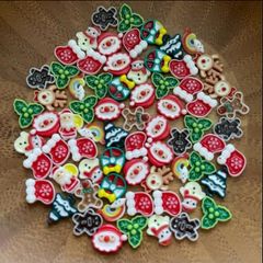 small christmas charms - luminous - diy
