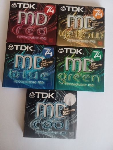 TDK MD-74 Minute Mini Discs