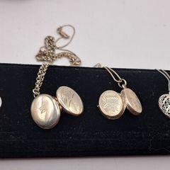sterling silver locket necklace