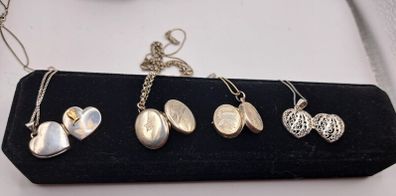 sterling silver locket necklace