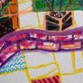 Original Art  Figurative Art Fauvist original Drawing Image 9