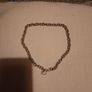 silver toggle bar necklace Image 2