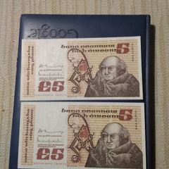 Two  Eire Banknotes