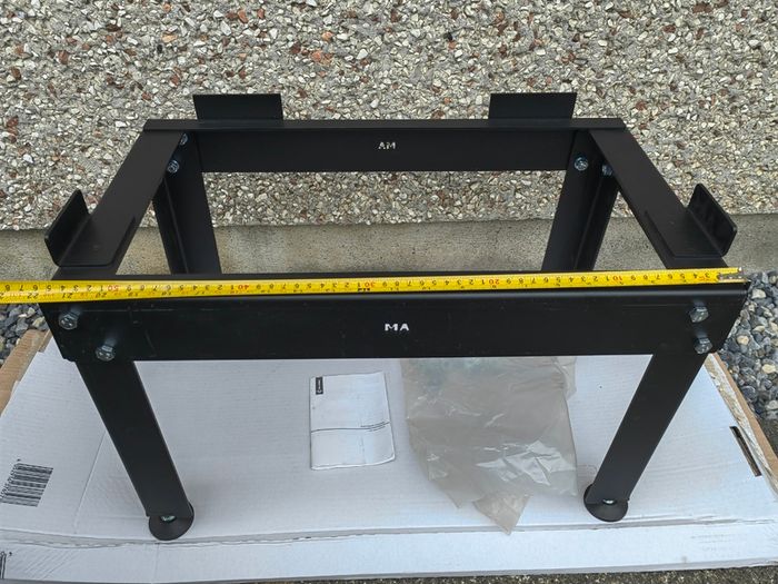 Adjustable Steel Base for Inserts Stove