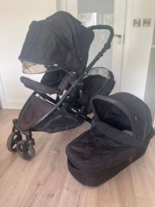 Double buggy with bassinet birth- 5yrs