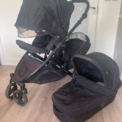 Double buggy with bassinet birth- 5yrs