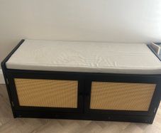 Lowest price! Need gone asap! Wooden shoe storage bench